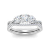 Load image into Gallery viewer, round-cut-twisted-floral-prong-diamond-wedding-set-in-white-gold-FD10257RO-ANGLE5-NL-WG_9c141a55-7c1c-494b-a180-a6f4297accb6?v=1756360188