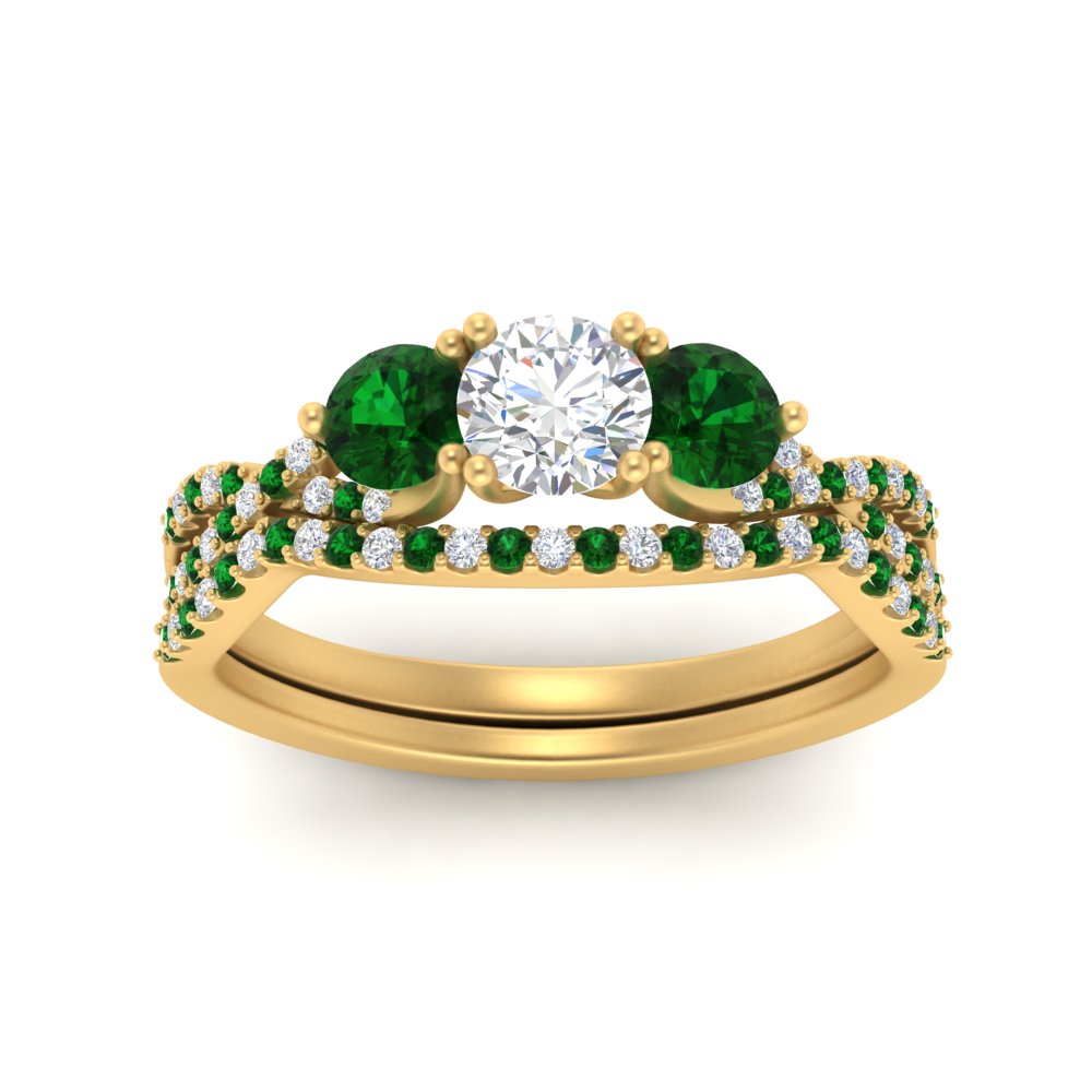 round-cut-twisted-floral-prong-emerald-wedding-set-in-yellow-gold-FD10257ROGEMGR-ANGLE5-NL-YG_553f17bb-eff6-4f2e-9829-6ca9b7d3f9a6?v=1756360189
