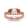 Load image into Gallery viewer, round-cut-twisted-floral-prong-orange-sapphire-wedding-set-in-rose-gold-FD10257ROGSAOR-ANGLE5-NL-RG_968621ca-035b-4461-bbe3-d55d60996eb4?v=1756360189