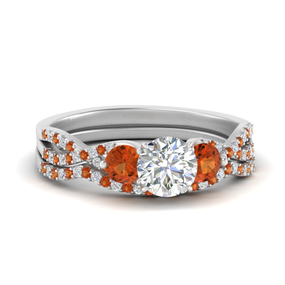 round-cut-twisted-floral-prong-orange-sapphire-wedding-set-in-white-gold-FD10257ROGSAOR-NL-WG?v=1756360083