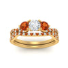 Load image into Gallery viewer, round-cut-twisted-floral-prong-orange-sapphire-wedding-set-in-yellow-gold-FD10257ROGSAOR-ANGLE5-NL-YG_caea5e0d-9bb3-46be-b3cc-eced52a0db8c?v=1756360189