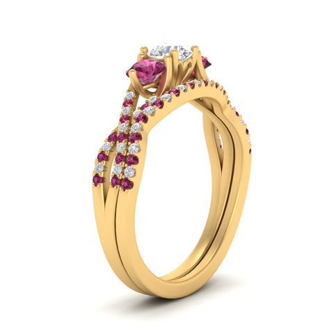 round-cut-twisted-floral-prong-pink-sapphire-wedding-set-in-yellow-gold-FD10257ROGSADRPI-ANGLE2-NL-YG_1a5757fe-059a-4830-bd97-7cf1acb2110f?v=1756360189