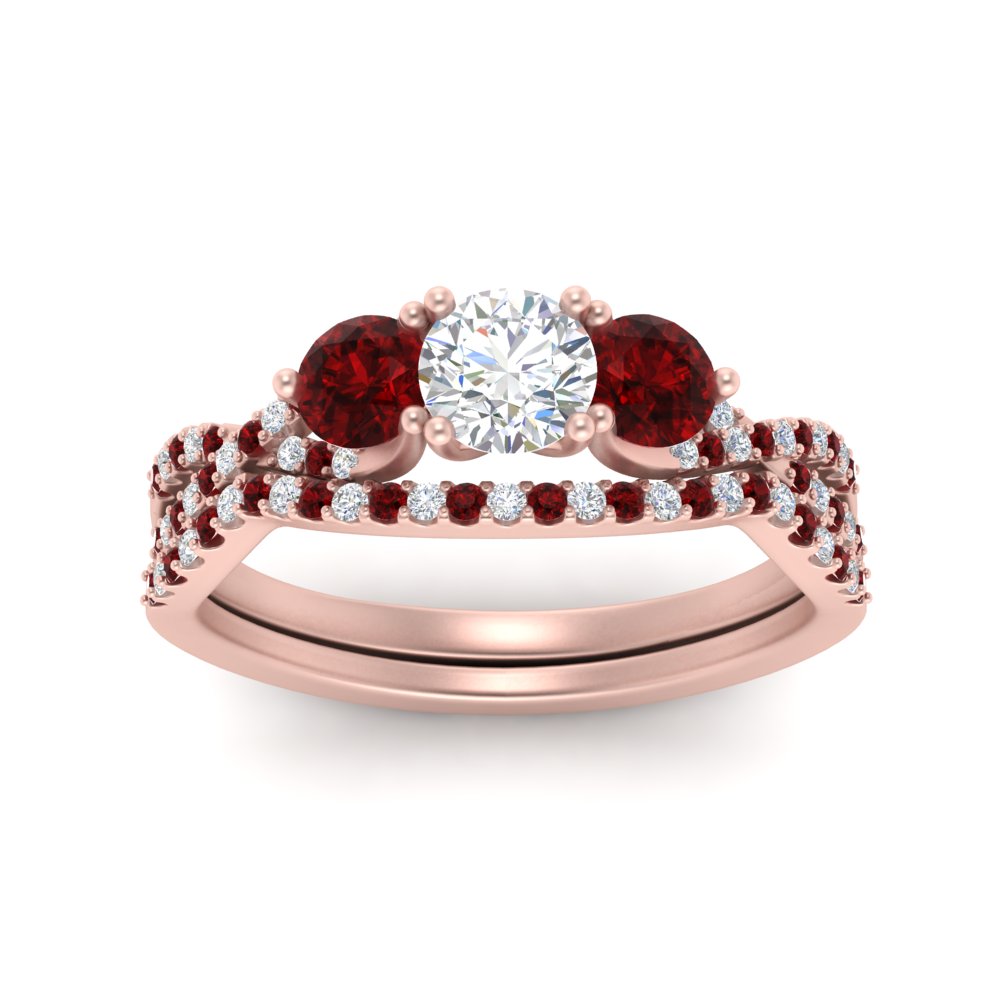 round-cut-twisted-floral-prong-ruby-wedding-set-in-rose-gold-FD10257ROGRUDR-ANGLE5-NL-RG?v=1756360083