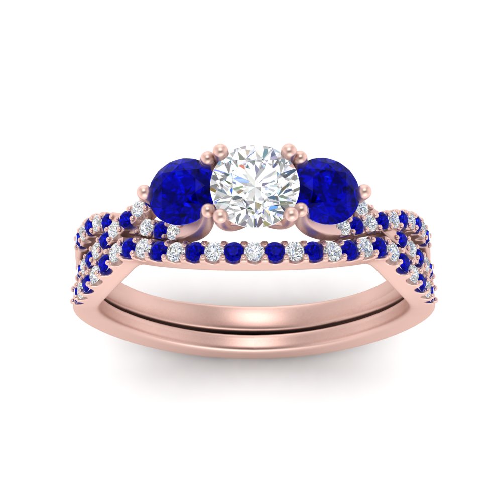 round-cut-twisted-floral-prong-sapphire-wedding-set-in-rose-gold-FD10257ROGSABL-ANGLE5-NL-RG?v=1756360082