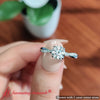 Load image into Gallery viewer, round-cut-twisted-infinity-vine-lab-diamond-engagement-ring-in-14k-white-gold-fdens8253r-7
