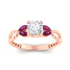 Load image into Gallery viewer, round-cut-twisted-leaf-pink-sapphire-split-engagement-ring-in-rose-gold-fdenr1084gsadrpiangle5-nl-rg.jpg?v=1764581094