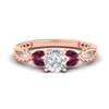 Load image into Gallery viewer, round-cut-twisted-leaf-pink-sapphire-split-engagement-ring-in-rose-gold-fdenr1084gsadrpisleep-nl-rg.jpg?v=1764581094