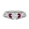 Load image into Gallery viewer, round-cut-twisted-leaf-pink-sapphire-split-engagement-ring-in-white-gold-fdenr1084gsadrpisleep-nl-wg.jpg?v=1764581094