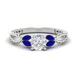 Load image into Gallery viewer, round-cut-twisted-leaf-sapphire-split-engagement-ring-in-white-gold-fdenr1084gsablsleep-nl-wg.jpg?v=1764581094
