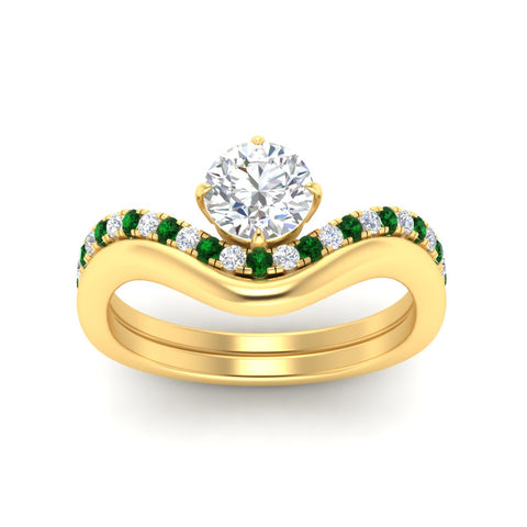 round-cut-twisted-pave-emerald-ring-with-curved-plain-band-in-yellow-gold-fdens11617rogemgrangle5-nl-yg.jpg