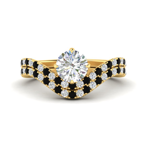 round-cut-twisted-pave-engagement-ring-with-curved-black-diamond-band-in-yellow-gold-fdens11617rogblacksleep-nl-yg.jpg