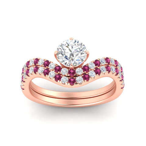 round-cut-twisted-pave-engagement-ring-with-curved-pink-sapphire-band-in-rose-gold-fdens11617rogsadrpiangle5-nl-rg.jpg