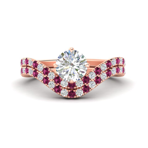 round-cut-twisted-pave-engagement-ring-with-curved-pink-sapphire-band-in-rose-gold-fdens11617rogsadrpisleep-nl-rg.jpg
