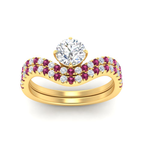 round-cut-twisted-pave-engagement-ring-with-curved-pink-sapphire-band-in-yellow-gold-fdens11617rogsadrpiangle5-nl-yg.jpg