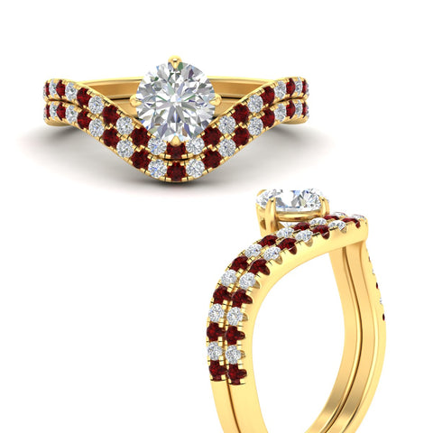 round-cut-twisted-pave-engagement-ring-with-curved-ruby-band-in-yellow-gold-fdens11617rogrudrangle3-nl-yg.jpg