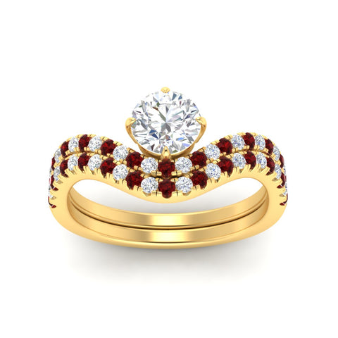 round-cut-twisted-pave-engagement-ring-with-curved-ruby-band-in-yellow-gold-fdens11617rogrudrangle5-nl-yg.jpg