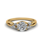 Load image into Gallery viewer, round-cut-twisted-petal-diamond-engagement-ring-in-14K-yellow-gold-FD8300ROR-NL-YG.jpg
