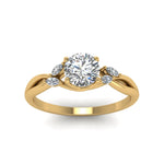 Load image into Gallery viewer, round-cut-twisted-petal-diamond-engagement-ring-in-14K-yellow-gold-FD8300ROR-NL-YG.jpg

