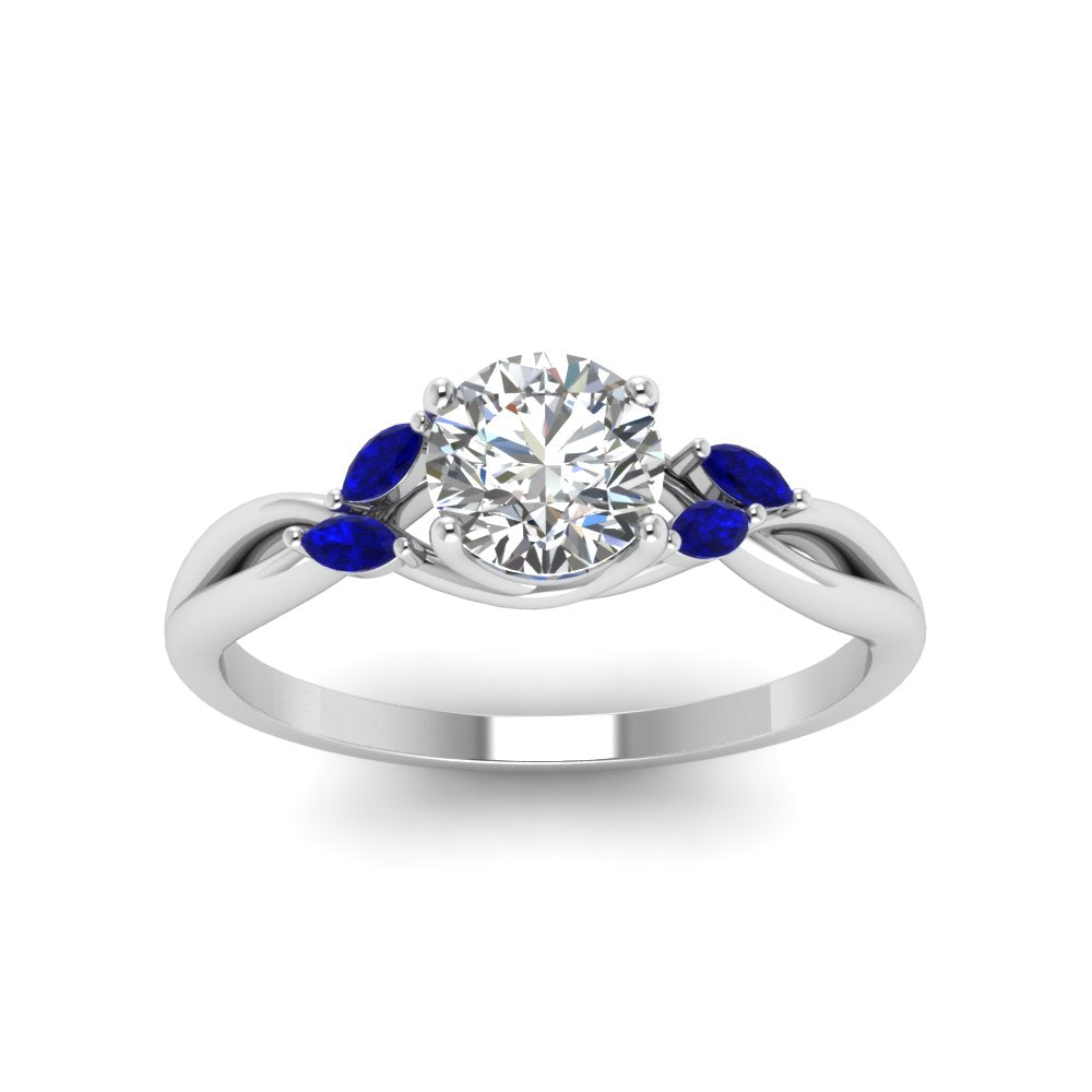 round-cut-twisted-petal-diamond-engagement-ring-with-blue-sapphire-in-14K-white-gold-FD8300RORGSABL-NL-WG.jpg