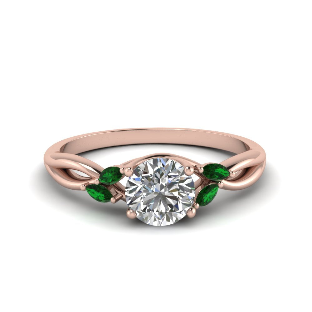 round-cut-twisted-petal-diamond-engagement-ring-with-emerald-in-14K-rose-gold-FD8300RORGEMGR-NL-RG.jpg