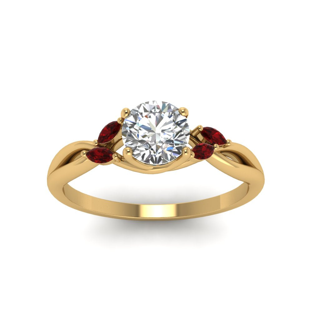 round-cut-twisted-petal-diamond-engagement-ring-with-ruby-in-14K-yellow-gold-FD8300RORGRUDR-NL-YG.jpg