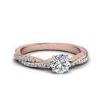 Load image into Gallery viewer, round-cut-twisted-vine-diamond-engagement-ring-for-women-in-14K-rose-gold-FD8233ROR-NL-RG.jpg
