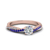 Load image into Gallery viewer, round-cut-twisted-vine-diamond-engagement-ring-for-women-with-blue-sapphire-in-14K-rose-gold-FD8233RORGSABL-NL-RG.jpg