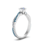 Load image into Gallery viewer, round-cut-twisted-vine-diamond-engagement-ring-for-women-with-ice-blue-topaz-in-14K-white-gold-FD8233RORGICBLTO-NL-WG.jpg
