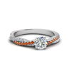 Load image into Gallery viewer, round-cut-twisted-vine-diamond-engagement-ring-for-women-with-orange-sapphire-in-14K-white-gold-FD8233RORGSAOR-NL-WG.jpg