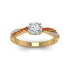 Load image into Gallery viewer, round-cut-twisted-vine-diamond-engagement-ring-for-women-with-orange-sapphire-in-14K-yellow-gold-FD8233RORGSAOR-NL-YG.jpg