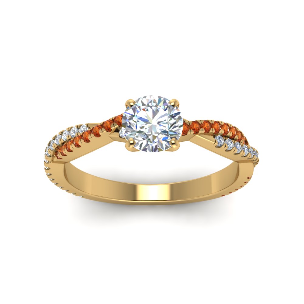 round-cut-twisted-vine-diamond-engagement-ring-for-women-with-orange-sapphire-in-14K-yellow-gold-FD8233RORGSAOR-NL-YG.jpg