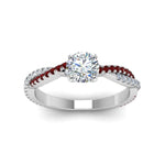 Load image into Gallery viewer, round-cut-twisted-vine-diamond-engagement-ring-for-women-with-ruby-in-14K-white-gold-FD8233RORGRUDR-NL-WG.jpg
