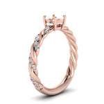 Load image into Gallery viewer, round-cut-twisted-vine-engagement-ring-in-rose-gold-FD9127RORANGLE2-NL-RG

