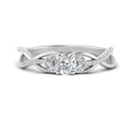 Thumbnail 2 - round-cut-twisted-vine-floral-diamond-engagement-ring-in-FD10977RORANGLE3-NL-WG
