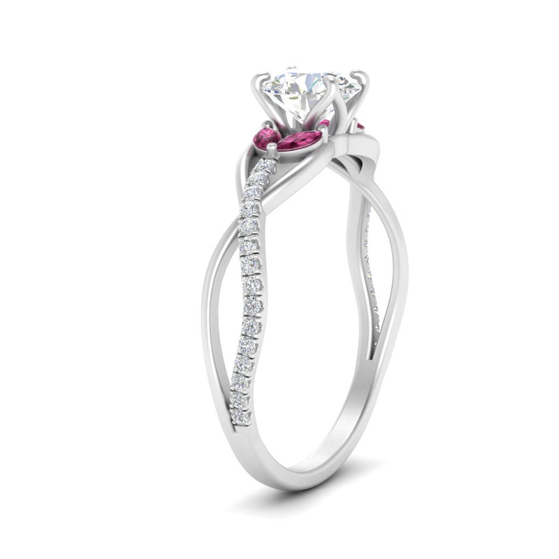 round-cut-twisted-vine-floral-diamond-engagement-ring-with-pink-sapphire-in-FD10977RORGSADRPIANGLE3-NL-WG