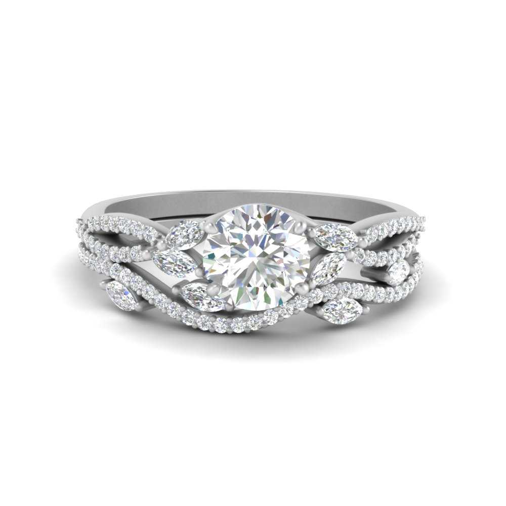 round-cut-twisted-vine-luxury-diamond-bridal-ring-set-in-white-gold-FDENR3211ROANGLE3-NL-WG
