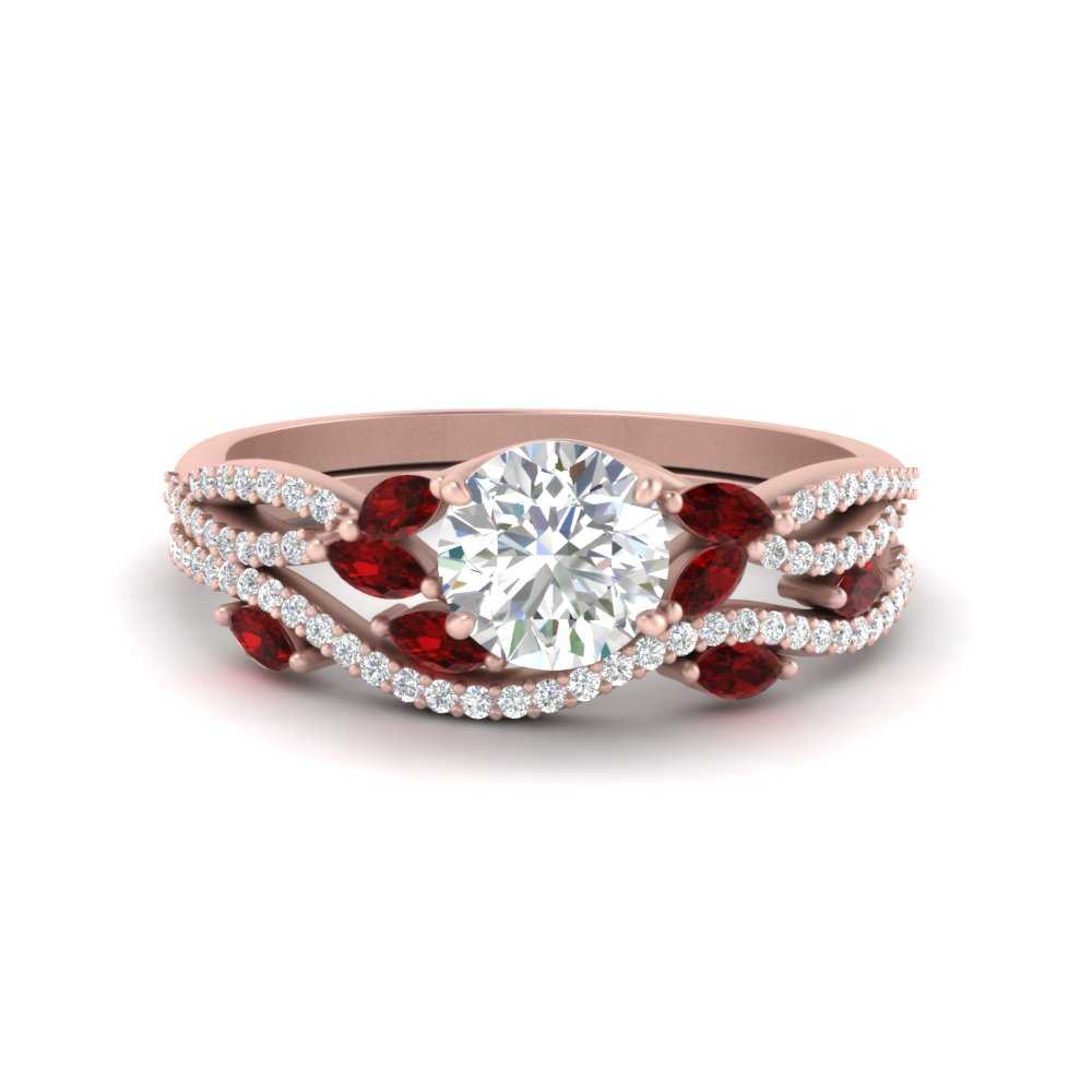 round-cut-twisted-vine-luxury-ruby-bridal-ring-set-in-rose-gold-FDENR3211ROGRUDRANGLE3-NL-RG