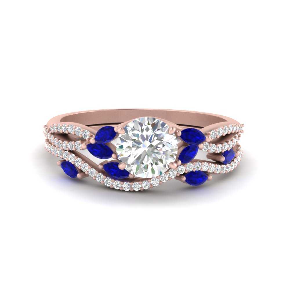 round-cut-twisted-vine-luxury-sapphire-bridal-ring-set-in-rose-gold-FDENR3211ROGSABLANGLE3-NL-RG