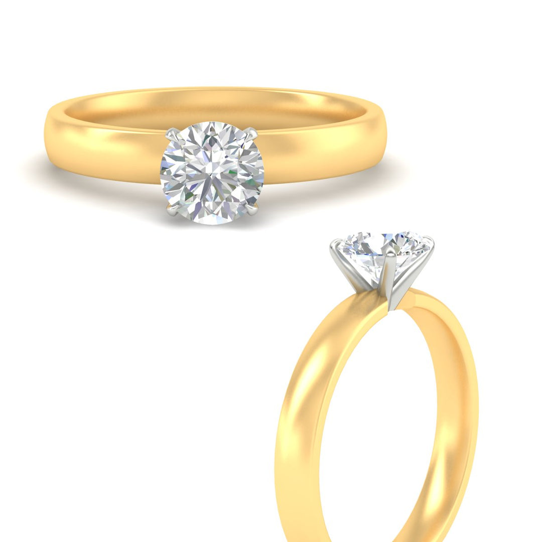 round-cut-two-tone-3-mm-comfort-fit-solitaire-ring-in-yellow-gold-fdens11590rorangle3-3.00mm-nl-yg?v=1757675973