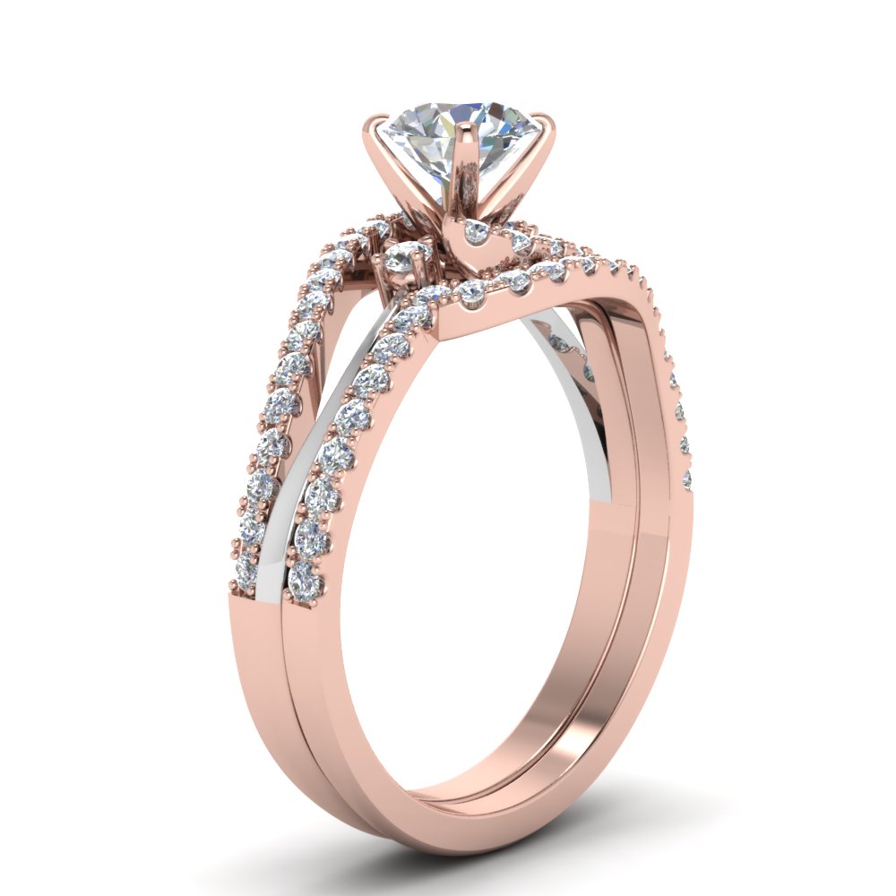 round-cut-two-tone-3-stone-diamond-swirl-bridal-set-in-FDO50895RO-NL-RG