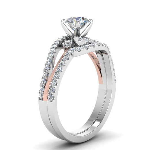 round-cut-two-tone-3-stone-diamond-swirl-bridal-set-in-FDO50895RO-NL-WG