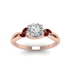 Load image into Gallery viewer, round-cut-willow-diamond-engagement-ring-with-ruby-in-14k-rose-gold