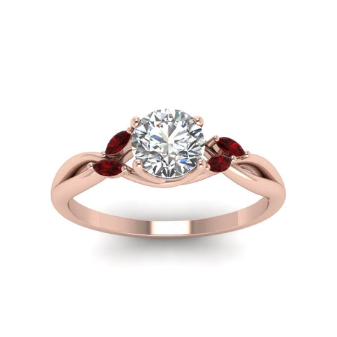 round-cut-willow-diamond-engagement-ring-with-ruby-in-14k-rose-gold