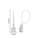 Load image into Gallery viewer, 1-carat-round-diamond-dangle-lever-back-earring-in-white-gold-FDEAR11242-1.00CT-NL-WG.jpg