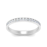 Load image into Gallery viewer, round-diamond-channel-stacking-band-in-white-gold-FD122981BANGLE3-NL-WG.jpg
