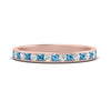 Load image into Gallery viewer, round-diamond-channel-stacking-band-with-blue-topaz-in-rose-gold-FD122981BGICBLTOANGLE3-NL-RG.jpg