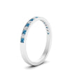 Load image into Gallery viewer, round-diamond-channel-stacking-band-with-blue-topaz-in-white-gold-FD122981BGICBLTOANGLE3-NL-WG.jpg