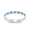 Load image into Gallery viewer, round-diamond-channel-stacking-band-with-blue-topaz-in-white-gold-FD122981BGICBLTOANGLE3-NL-WG.jpg