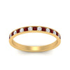 Load image into Gallery viewer, round-diamond-channel-stacking-band-with-ruby-in-yellow-gold-FD122981BGRUDRANGLE3-NL-YG.jpg