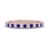 Load image into Gallery viewer, round-diamond-channel-stacking-band-with-sapphire-in-rose-gold-FD122981BGSABLANGLE3-NL-RG.jpg
